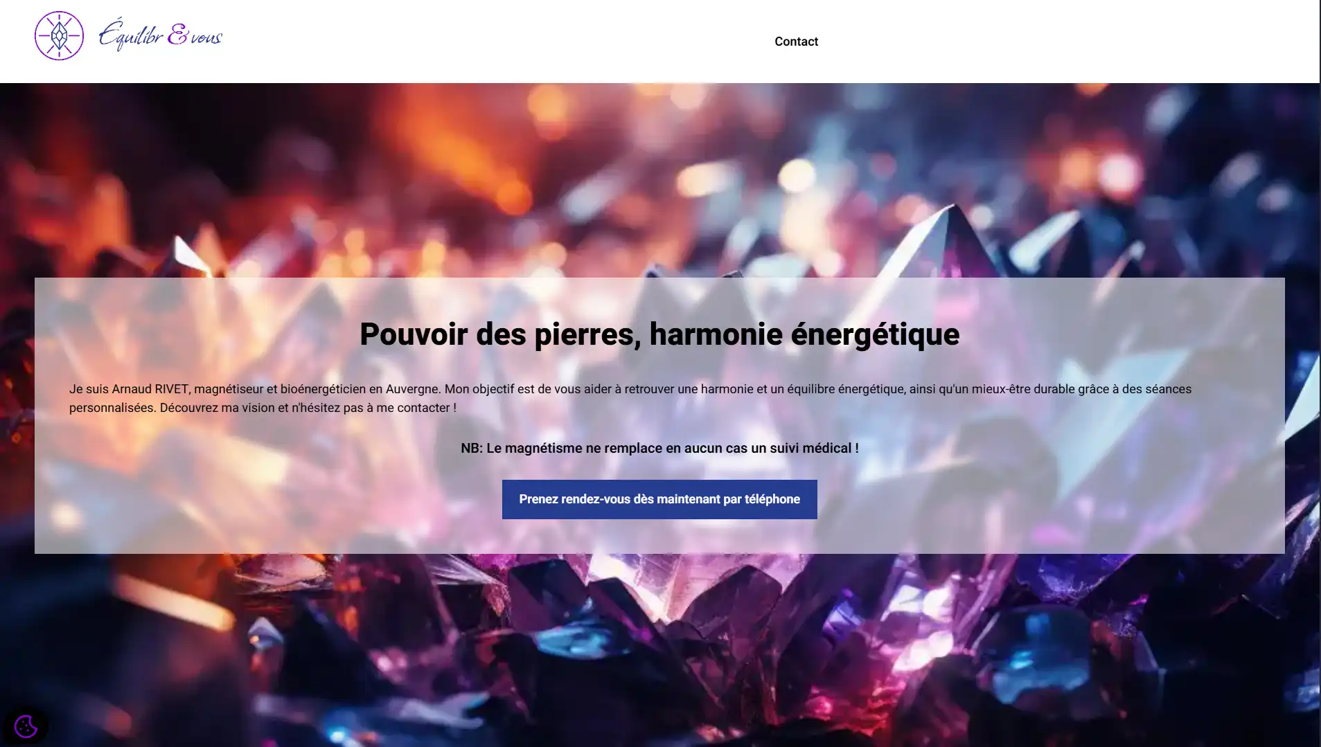 Réalisation du site Équilibr&vous