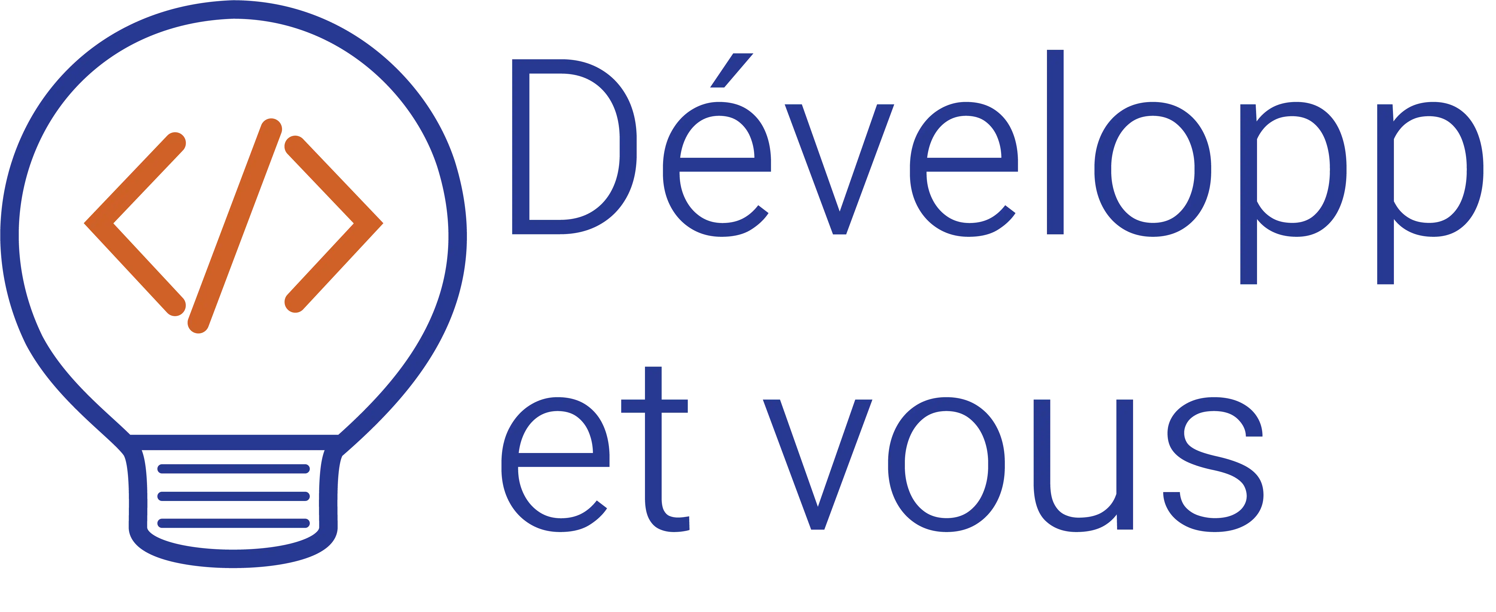 logo complet de Développ et vous, développeur web sur-mesure dans le Puy-de-Dôme